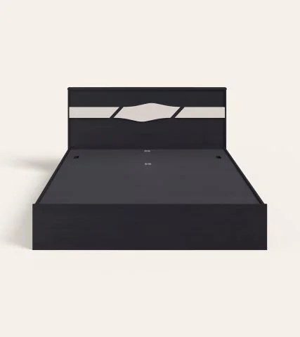 Arcadia V2 King Size Engineered Wood Bed with Half Hydraulic Storage